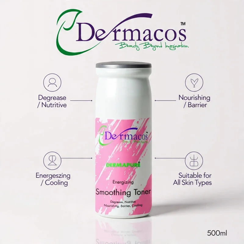 Dermacos Energizing Smoothing Toner (500ml)