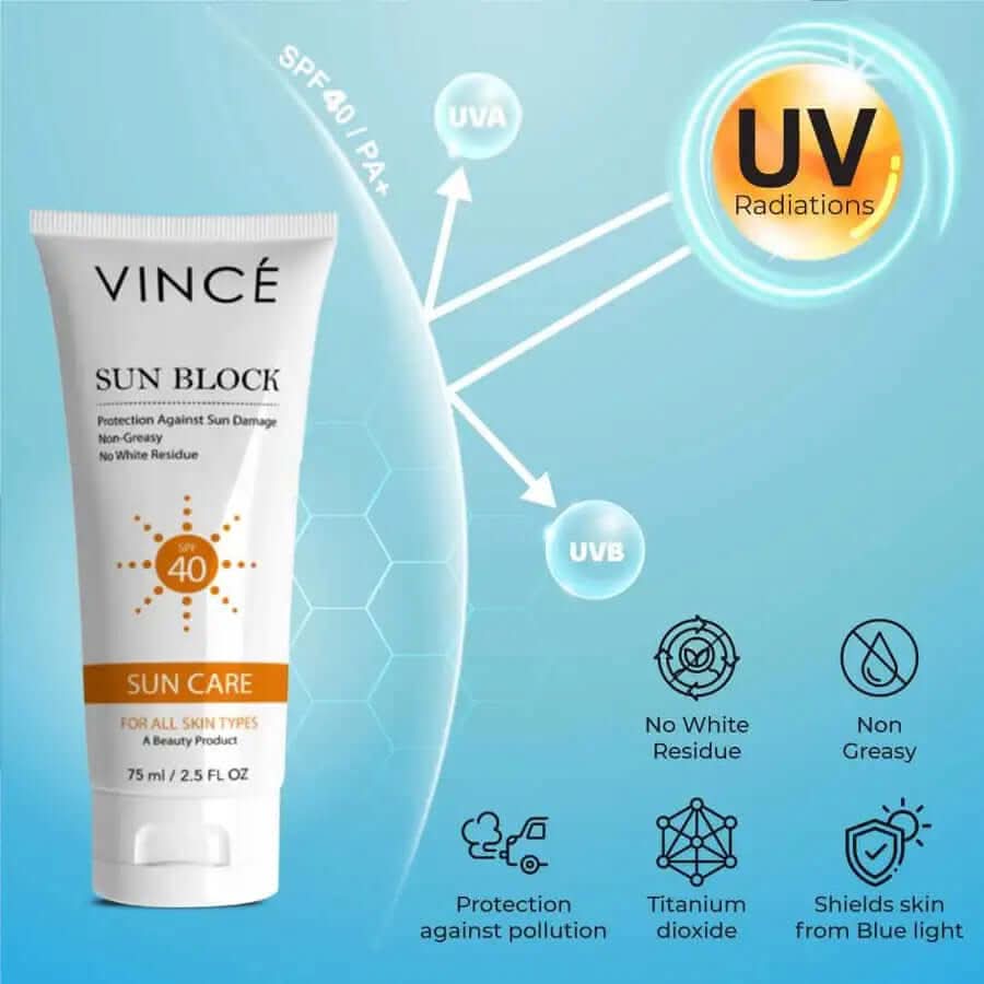 VINCE SUN BLOCK SPF-40