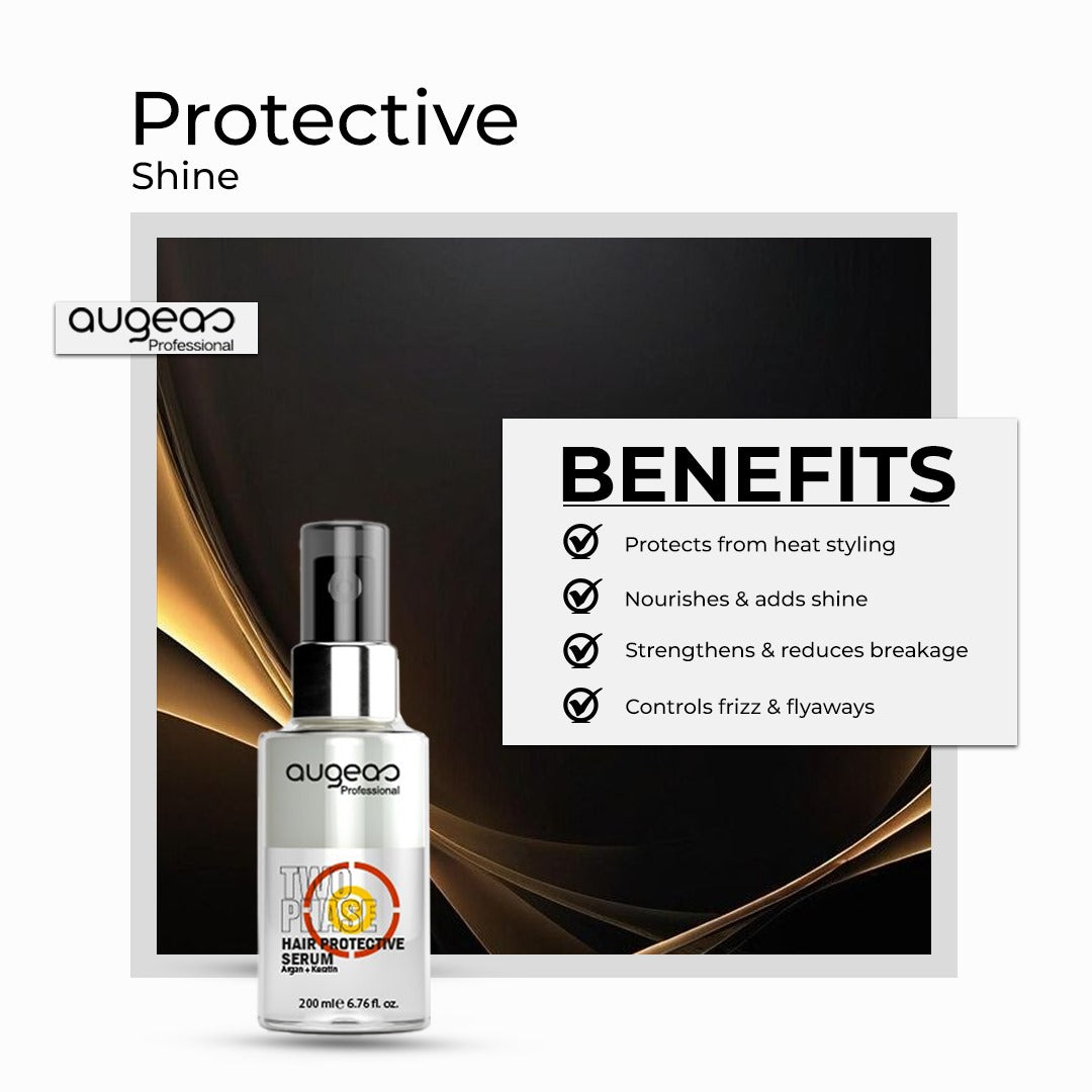 Heat Protection Hair Serum | Augeas Professional – 200ml Augeas Professional
