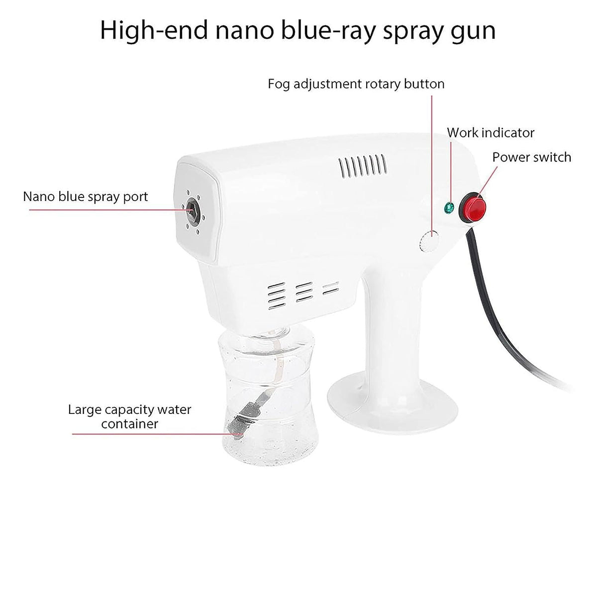 Nano Spray Keratin Steam Gun