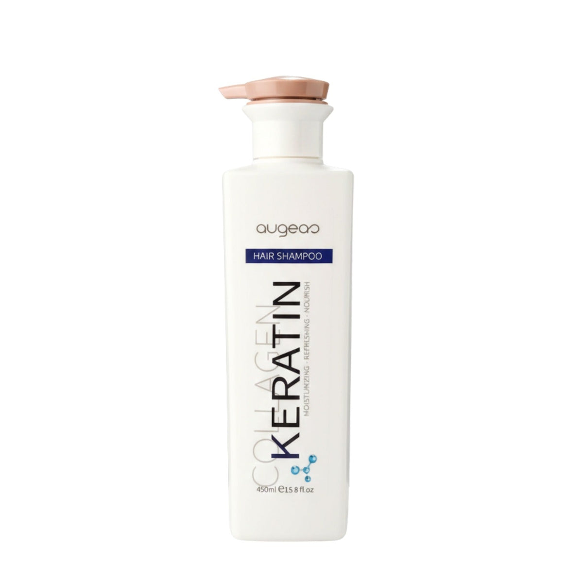 Augeas Professional Collagen Keratin Hair Shampoo 450ml