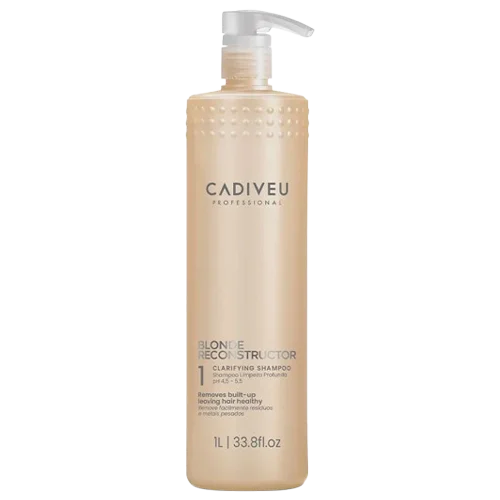 Cadiveu Blonde Reconstructor Clarifying Shampoo 1000ml