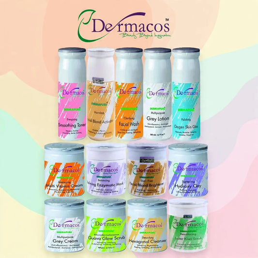 Dermacos Complete Facial Kit (500gm Each) Pack of 13