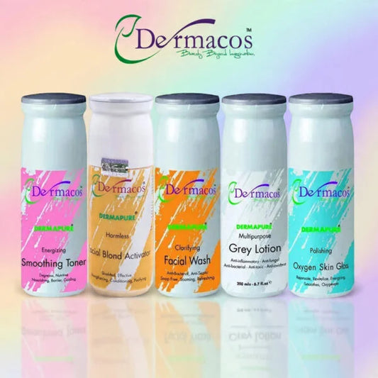 Dermacos Complete Facial Tubes (200ml Each) Pack of 5