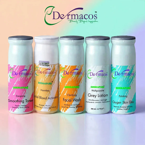 Dermacos Complete Facial Tubes (500ml Each) Pack of 5