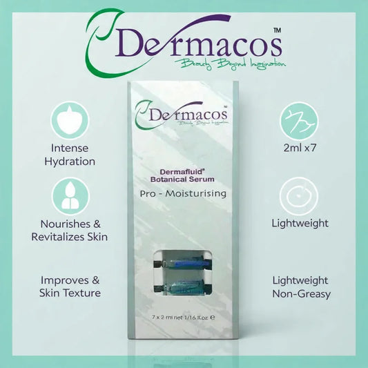 Dermacos Dermafluid Botanical Pro-Moisturizing Ampoule (2ml) Pack of 7
