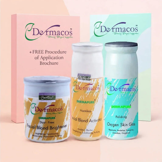 Dermacos Skin Glowing & Brightening Skin Polish Kit (200ml)