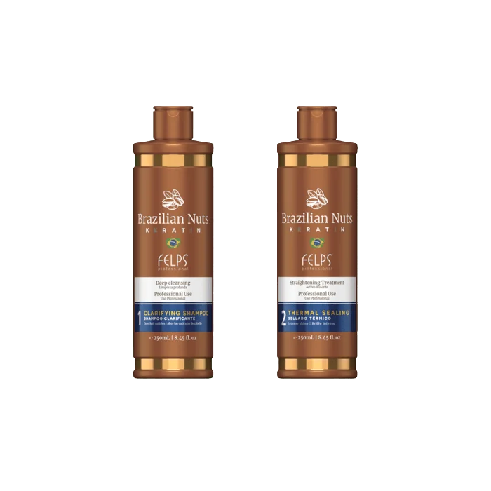 Felps Brazilian Nuts Hair Straightening Treatment 250ml