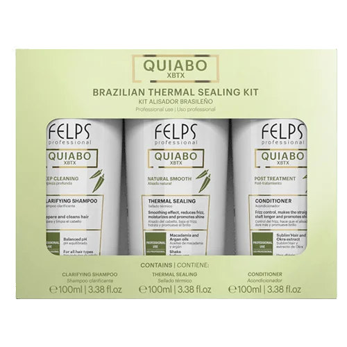 Felps Quiabo Xbtx Brazilian Thermal Sealing Kit 100ml