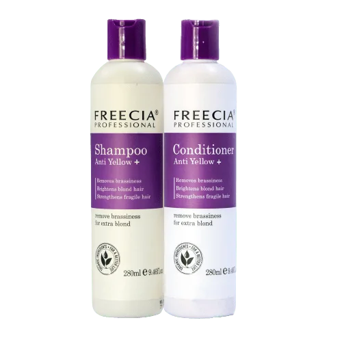 Freecia Professional Anti Yellow+ Shampoo & Conditioner