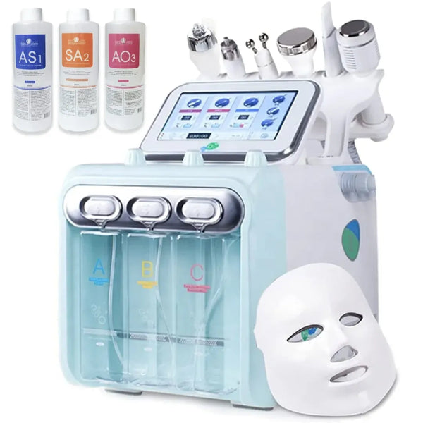7 in 1 Hydra Facial Machine with LED Therapy – Best Professional Skin Care