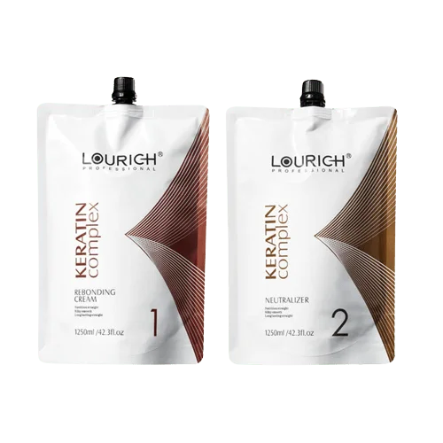 Lourich Professional Keratin Complex White Rebonding Kit