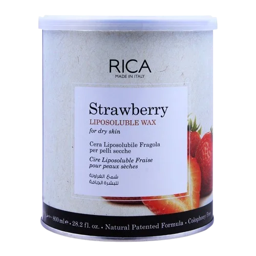 Rica Strawberry Liposoluble Wax 800ml