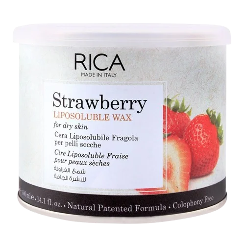 Rica Strawberry Liposoluble wax 400ml
