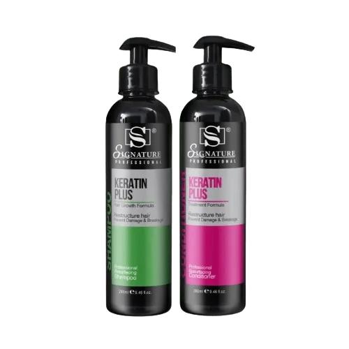 Signature Professional Keratin Plus Shampoo & Conditioner