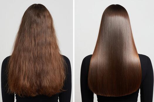 Brazilian Style Botox (2) keratin Protein Hair Straightening Treatment Professional Hair - 1000ML