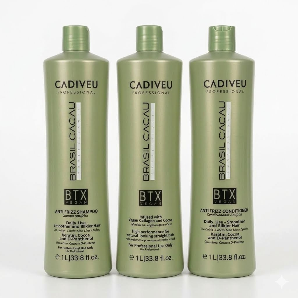 Brasil Cacau Cadiveu Professional BTX Vegan Treatment Kit