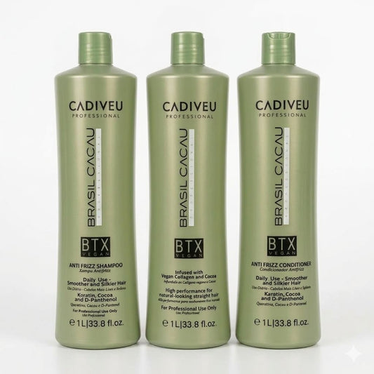 Brasil Cacau Cadiveu Professional BTX Vegan Treatment Kit