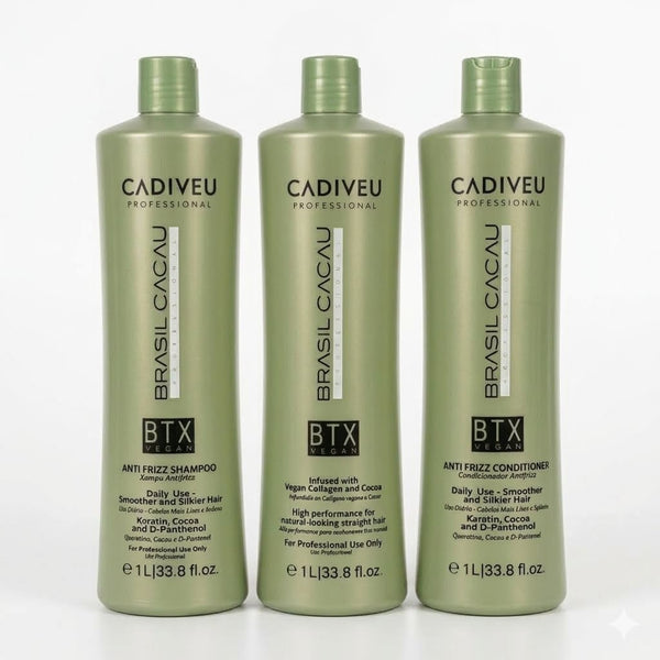 Brasil Cacau Cadiveu Professional BTX Vegan Treatment Kit